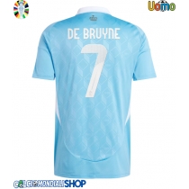 Maglie da calcio Belgio Kevin De Bruyne #7 Seconda Maglia Europei 2024 Manica Corta